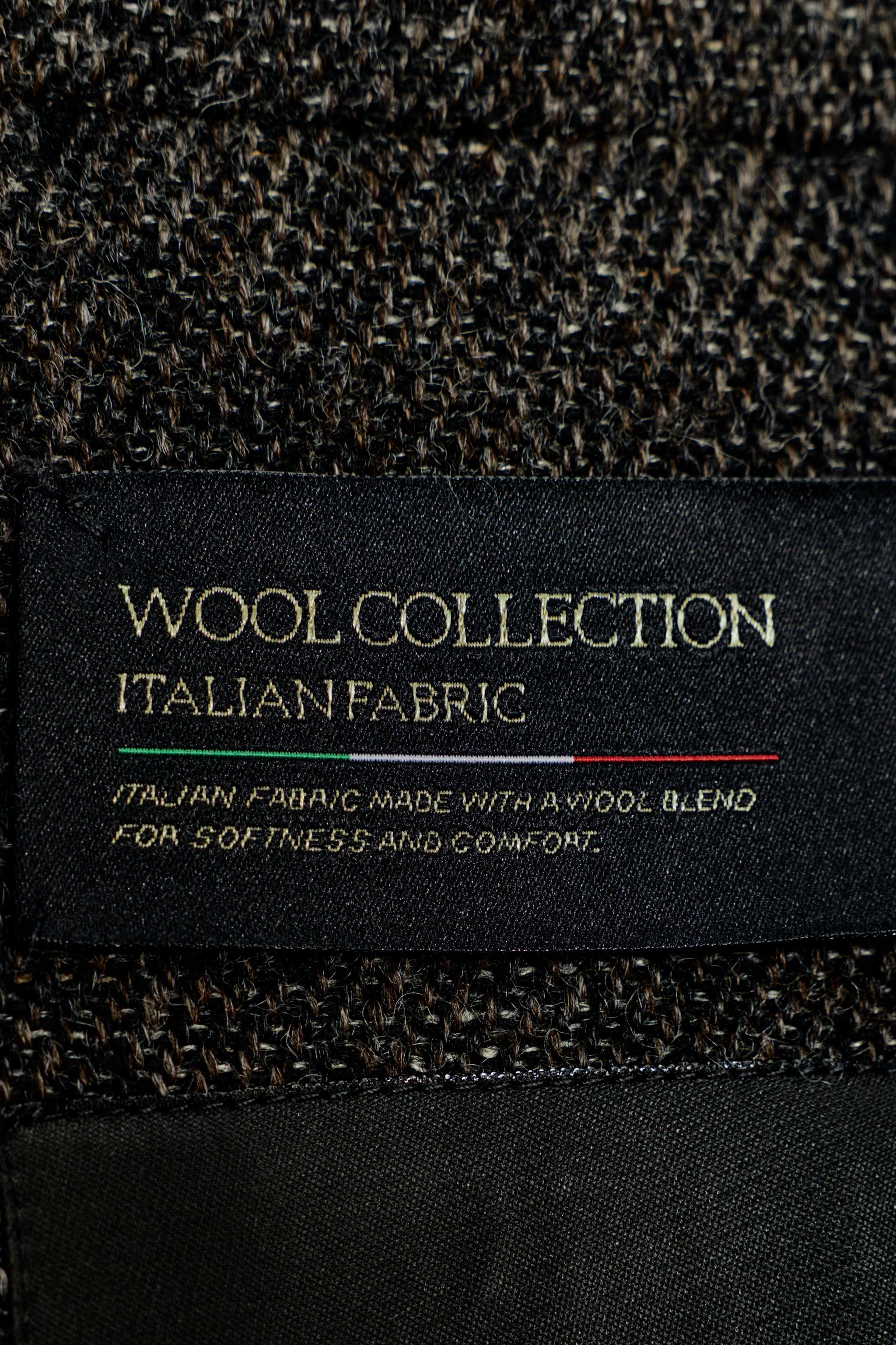 WOOL BLEND COAT WITH VENTS ZW COLLECTION